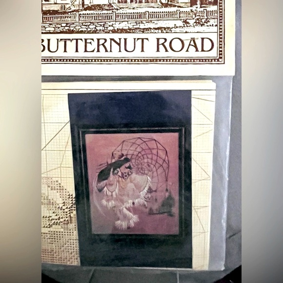 Cross Stitch pattern/chart by Butternut Road circa 1994 “Earthdancer” New in pkg - Picture 2 of 3